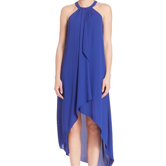 BCBG Dresses & Skirts - BCBGMaxAzria Lanna High-low Draped Dress